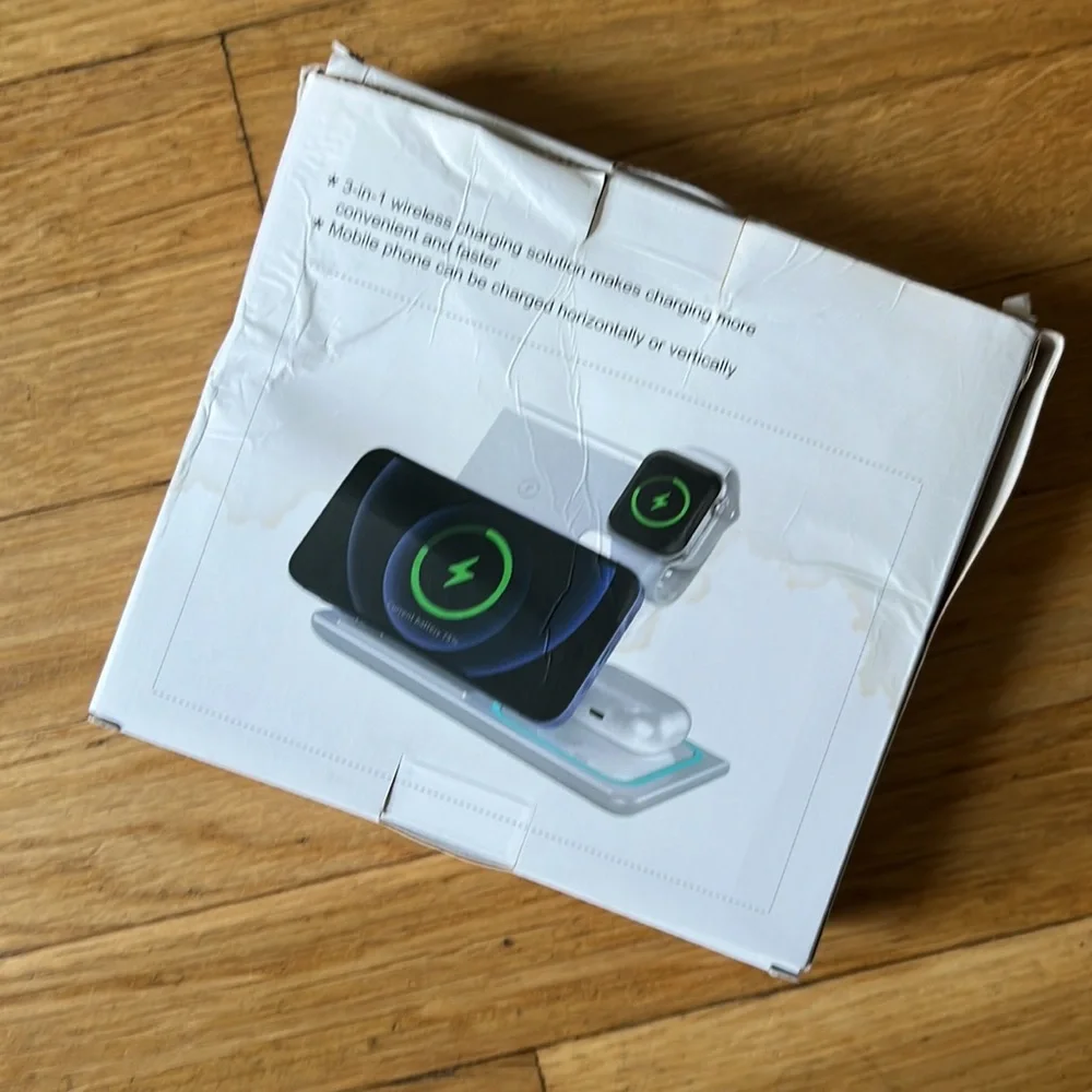 Wireless Charging Station😊18W 3 in 1 Charger